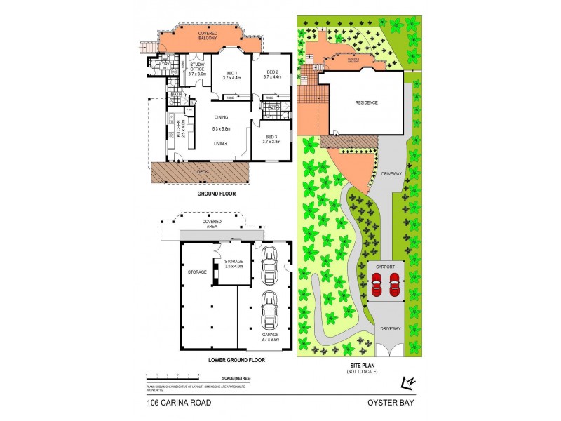 106 Carina Road, Oyster Bay NSW 2225 Floorplan