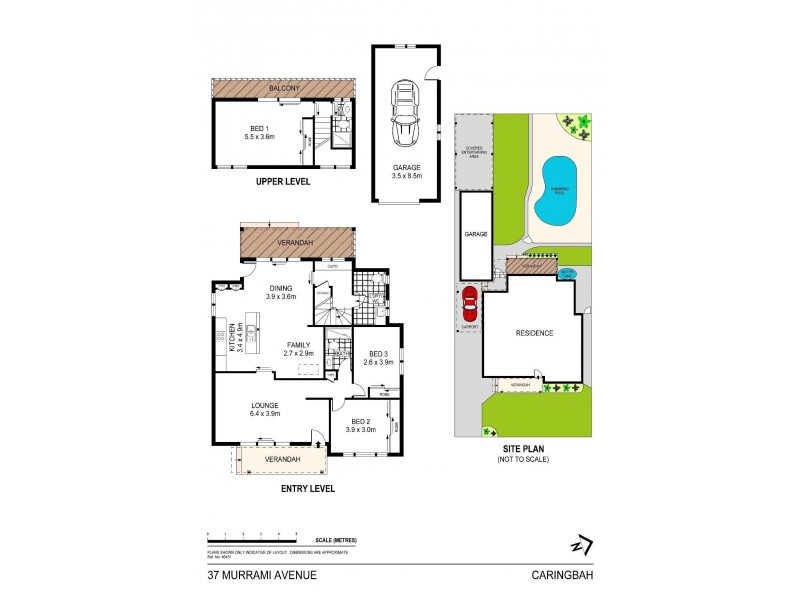 37 Murrami Avenue, Caringbah NSW 2229 Floorplan