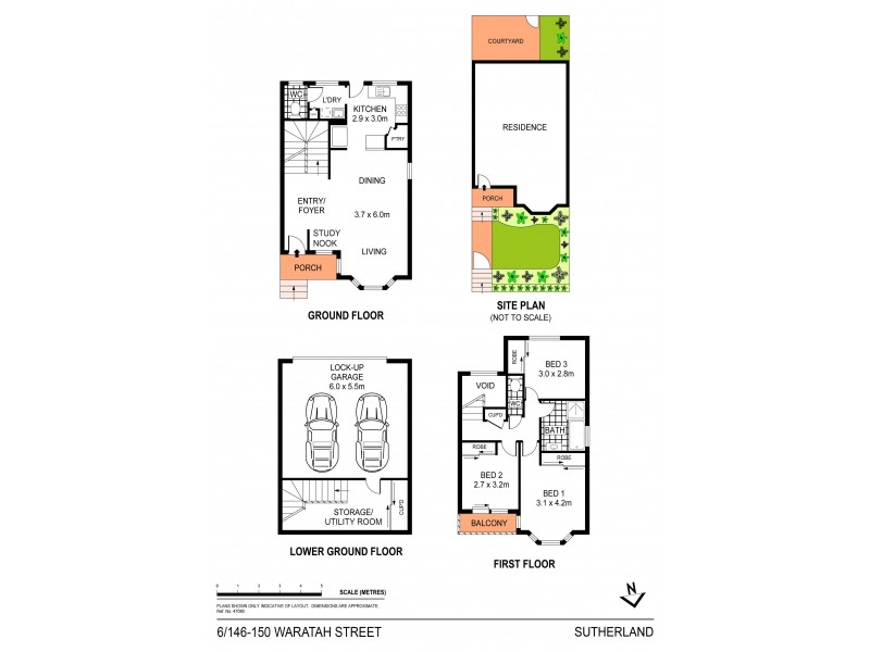 6/146-150 Waratah Street, Sutherland NSW 2232 Floorplan