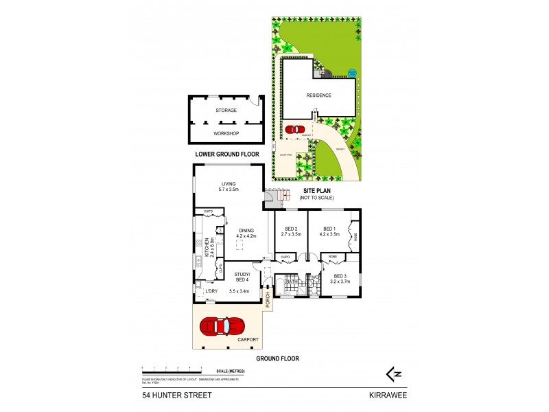 54 Hunter Street, Kirrawee NSW 2232 Floorplan