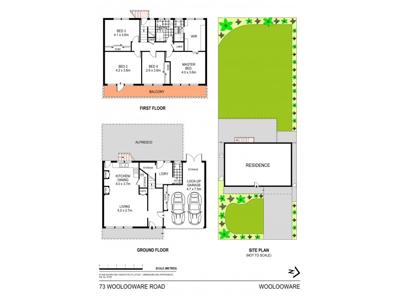 73 Woolooware Road, Woolooware NSW 2230 Floorplan