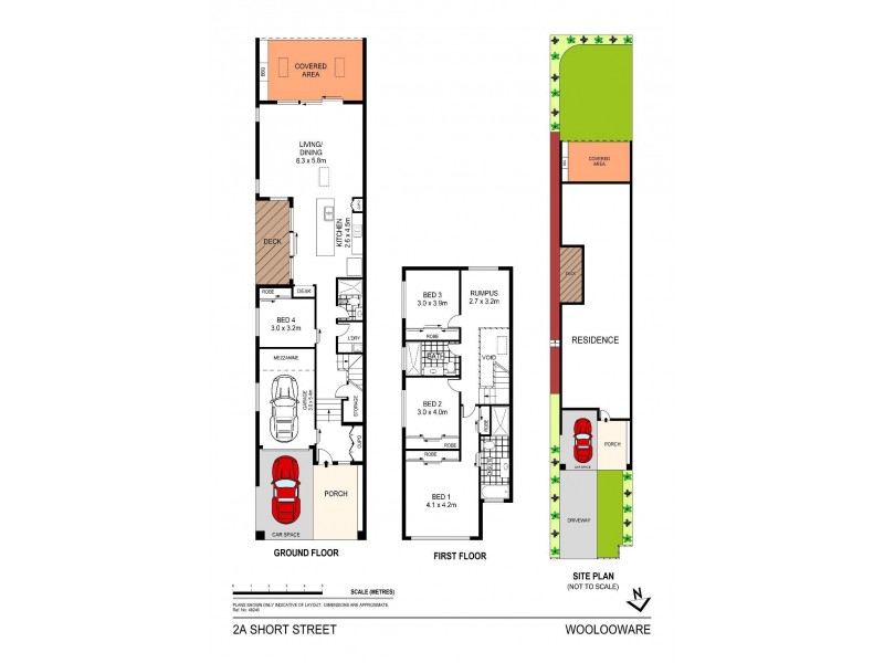 2a Short Street, Woolooware NSW 2230 Floorplan
