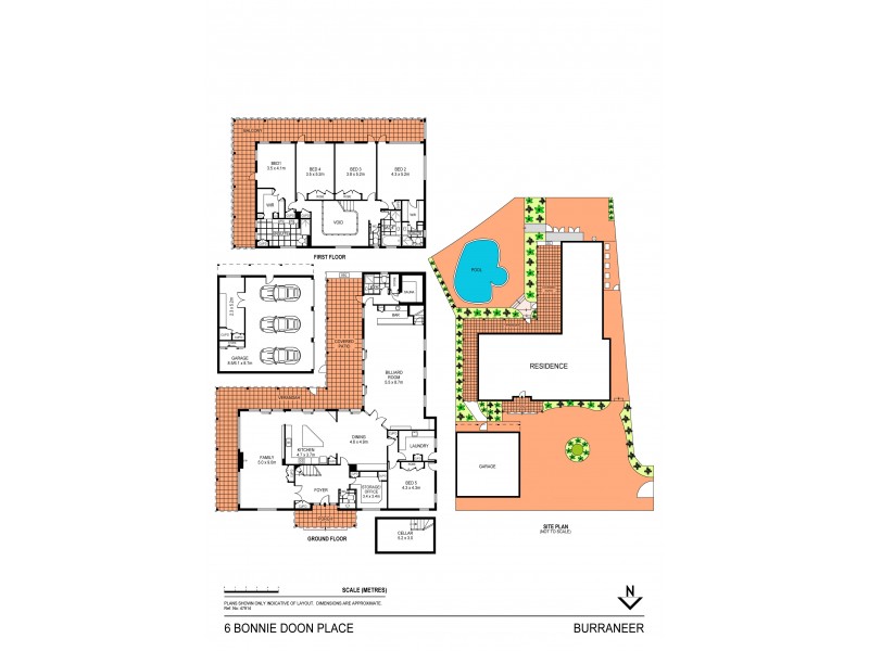 6 Bonnie Doon Place, Burraneer NSW 2230 Floorplan
