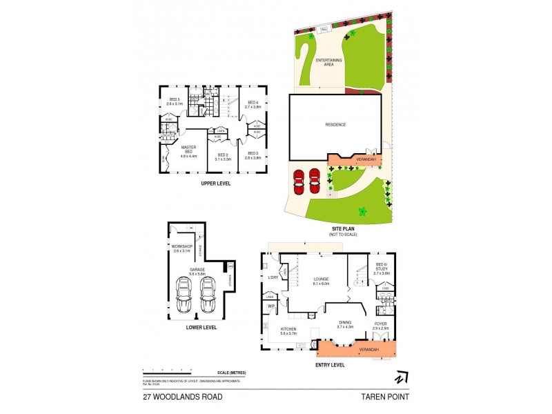 27 Woodlands Road, Taren Point NSW 2229 Floorplan