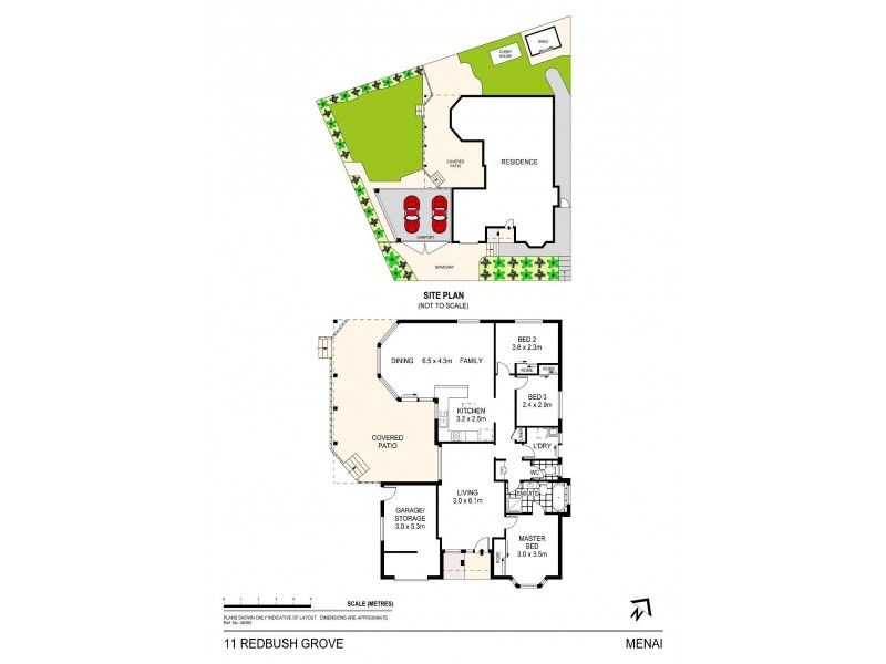 11 Redbush Grove, Menai NSW 2234 Floorplan