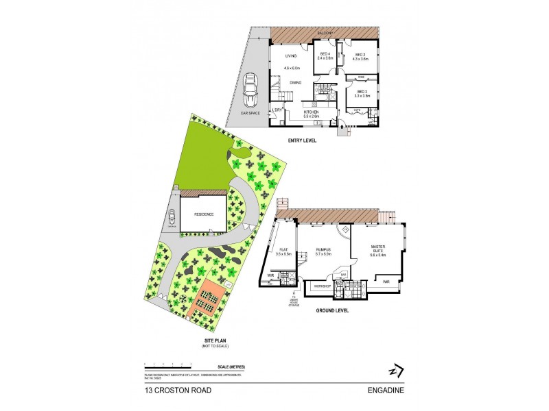 13 Croston Road, Engadine NSW 2233 Floorplan