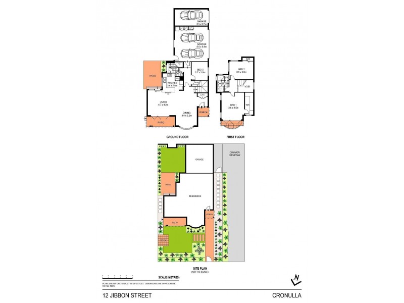 12  Jibbon Street, Cronulla NSW 2230 Floorplan