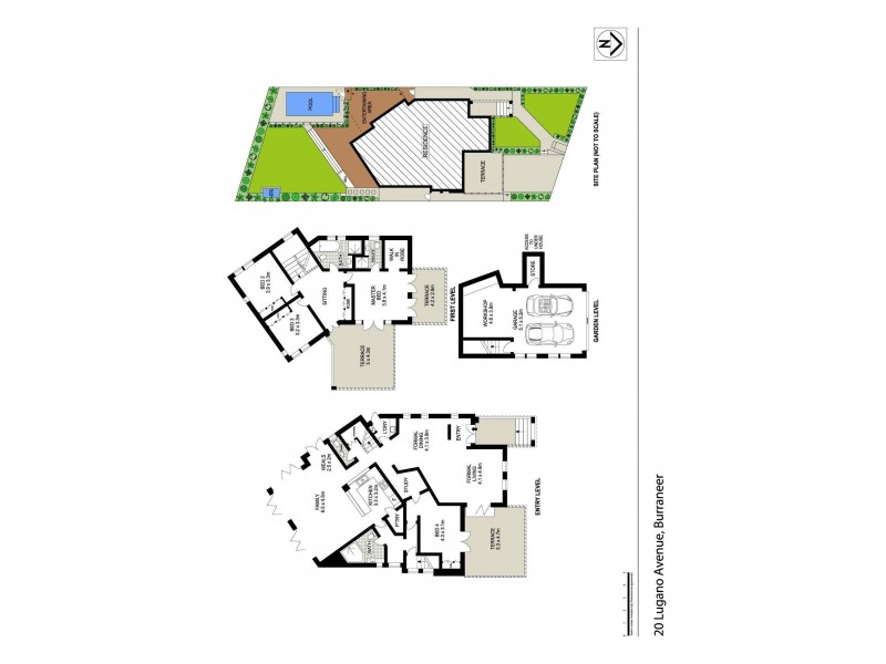 20 Lugano Avenue, Burraneer NSW 2230 Floorplan