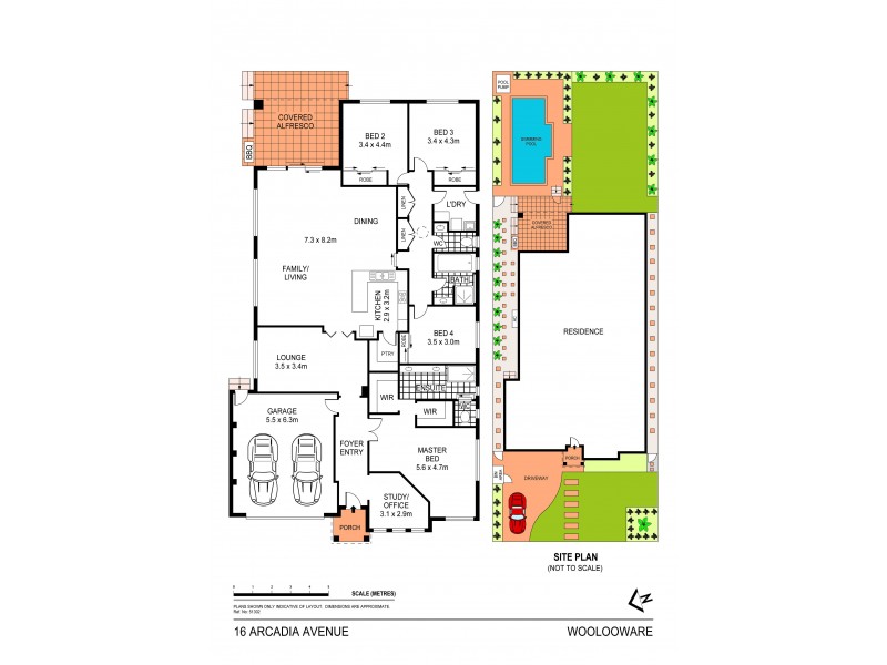 16 Arcadia Avenue, Woolooware NSW 2230 Floorplan