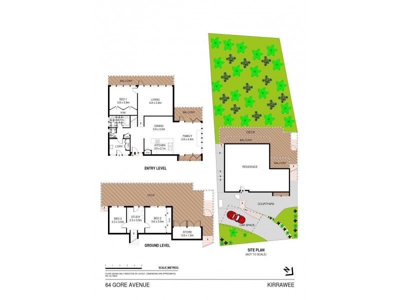 64 Gore Avenue, Kirrawee NSW 2232 Floorplan