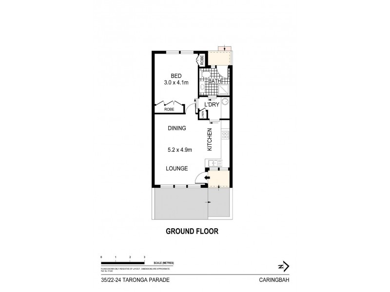 35/22-24 Taronga Parade, Caringbah NSW 2229 Floorplan