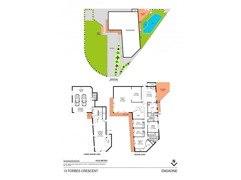 13 Forbes Crescent, Engadine NSW 2233 Floorplan