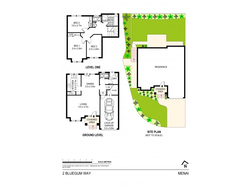 2 Bluegum Way, Menai NSW 2234 Floorplan