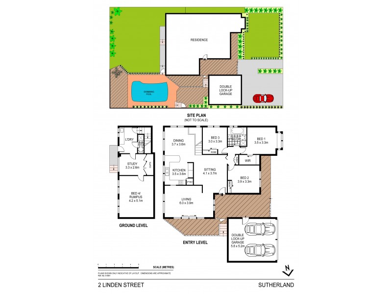 2 Linden Street, Sutherland NSW 2232 Floorplan