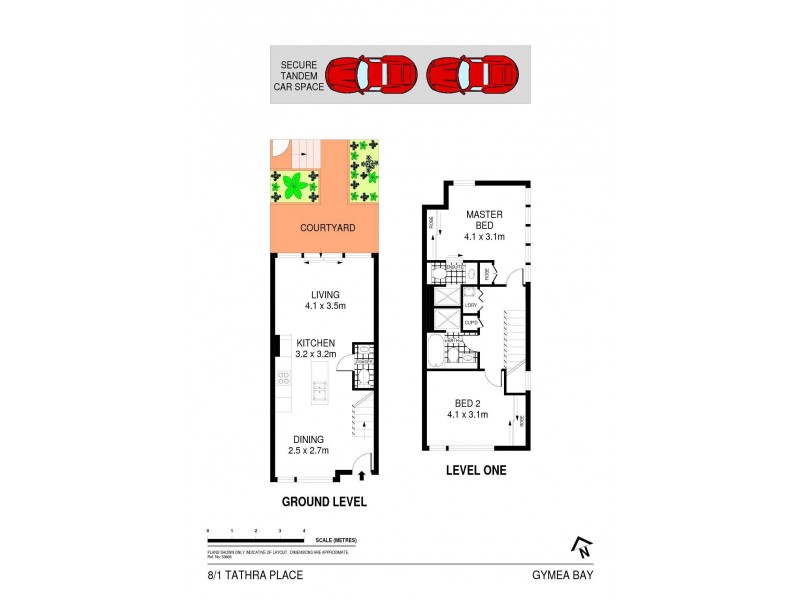 8/1 Tathra Place, Gymea NSW 2227 Floorplan