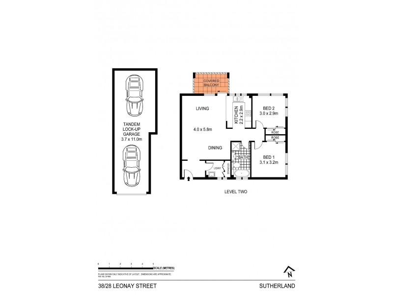 38/28-34 Leonay Street, Sutherland NSW 2232 Floorplan