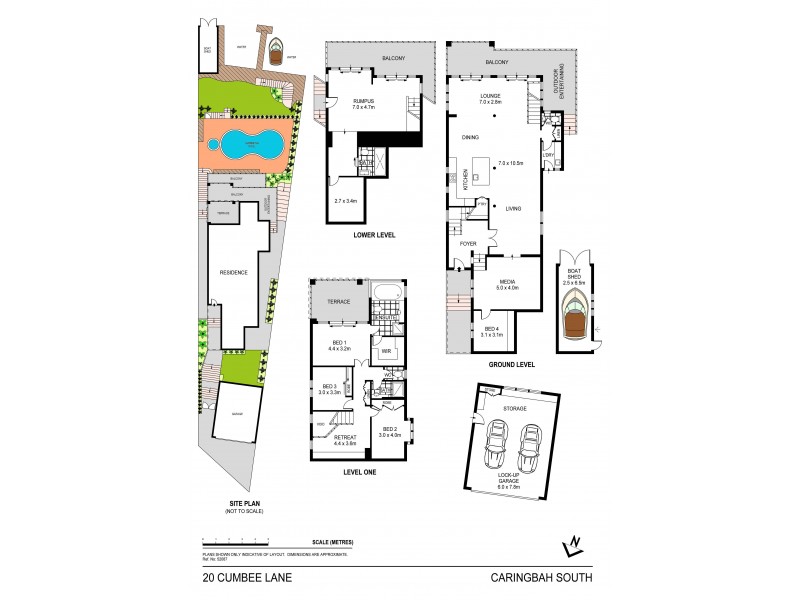 20 Cumbee Lane, Caringbah South NSW 2229 Floorplan