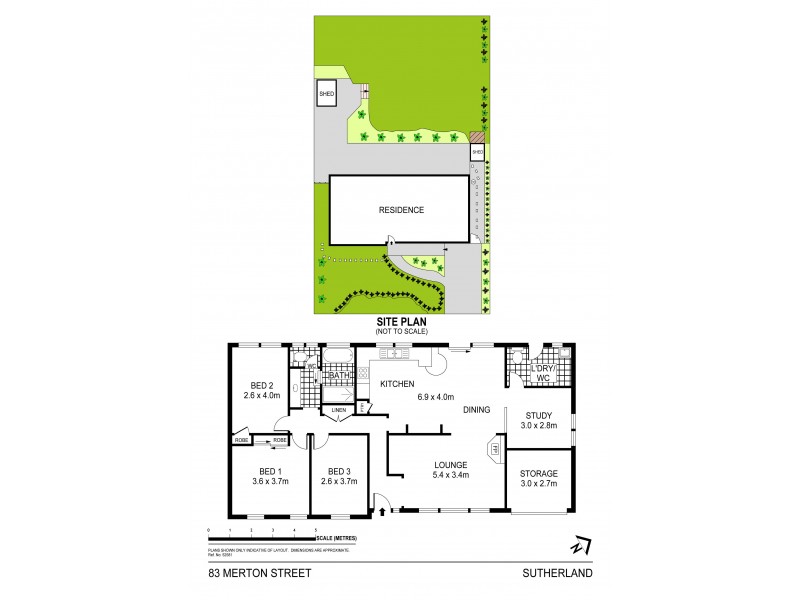 83 Merton Street, Sutherland NSW 2232 Floorplan