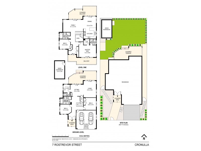 7 Rostrevor Street, Cronulla NSW 2230 Floorplan