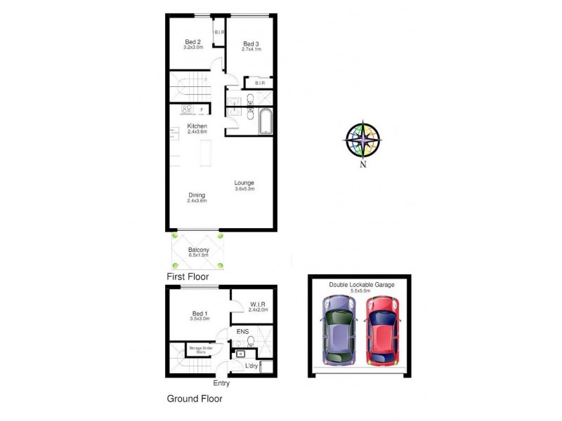 57/137 Willarong Road, Caringbah NSW 2229 Floorplan
