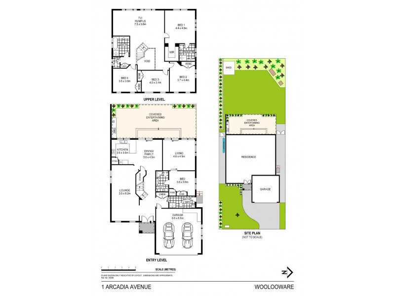 1 Arcadia Avenue, Woolooware NSW 2230 Floorplan