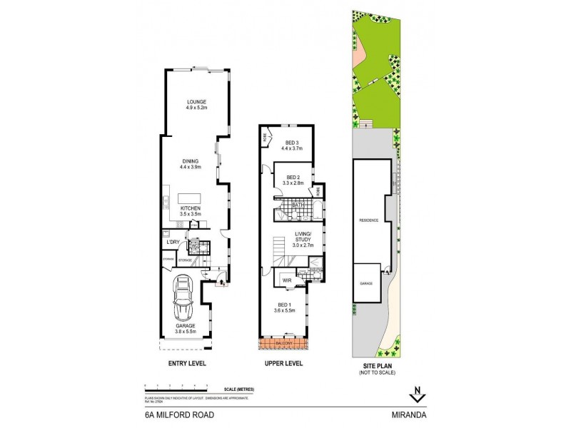 6A Milford Road, Miranda NSW 2228 Floorplan