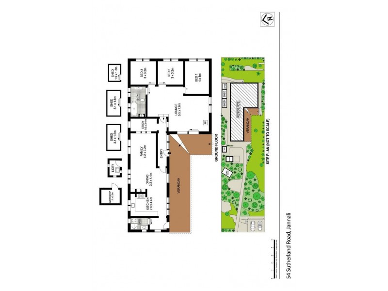 54 Sutherland Road, Jannali NSW 2226 Floorplan