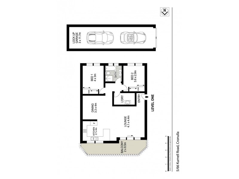 5/66 Kurnell Road, Cronulla NSW 2230 Floorplan