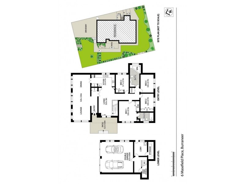 6 Masefield Place, Burraneer NSW 2230 Floorplan