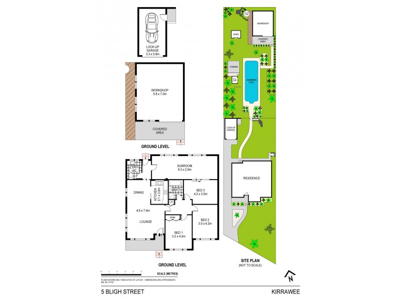 5 Bligh Street, Kirrawee NSW 2232 Floorplan