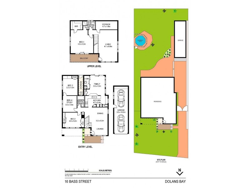 16 Bass Street, Dolans Bay NSW 2229 Floorplan