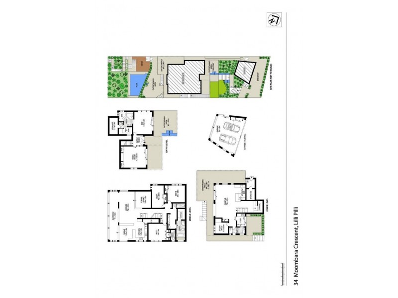 34 Moombara Crescent, Lilli Pilli NSW 2229 Floorplan