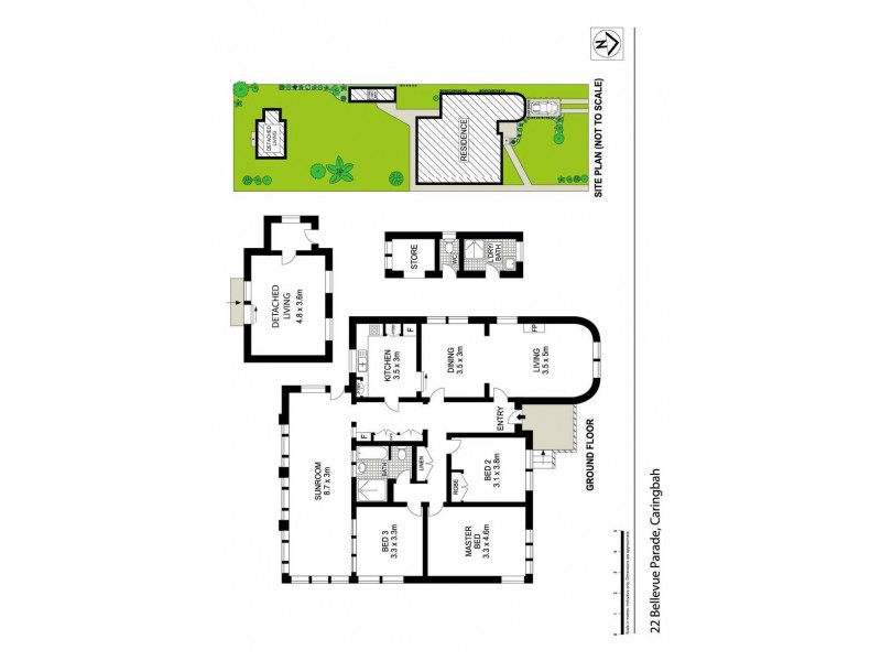 22 Bellevue Parade, Caringbah NSW 2229 Floorplan