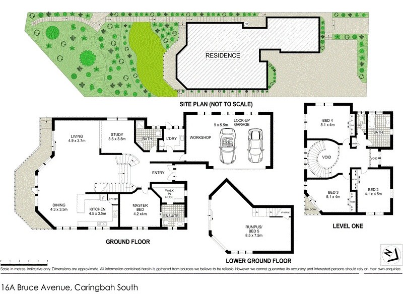 16A Bruce Avenue, Caringbah South NSW 2229 Floorplan