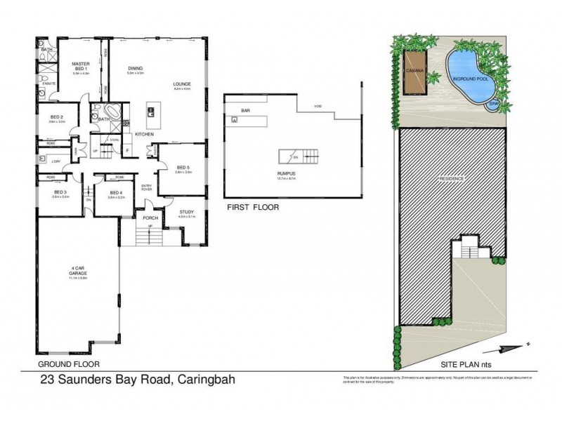 23 Saunders Bay Road, Caringbah South NSW 2229 Floorplan