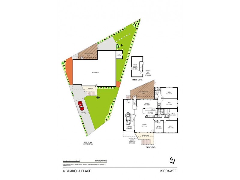 6 Chakola Place, Kirrawee NSW 2232 Floorplan