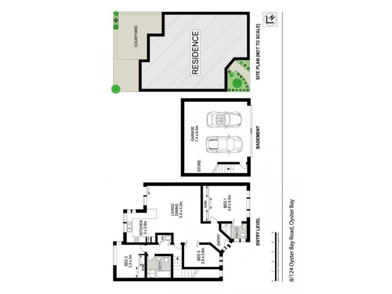 8/124 Oyster Bay Road, Oyster Bay NSW 2225 Floorplan