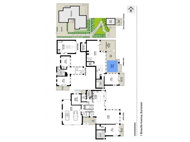 1 Binaville Avenue, Burraneer NSW 2230 Floorplan