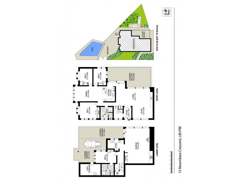 15 Moombara Crescent, Lilli Pilli NSW 2229 Floorplan