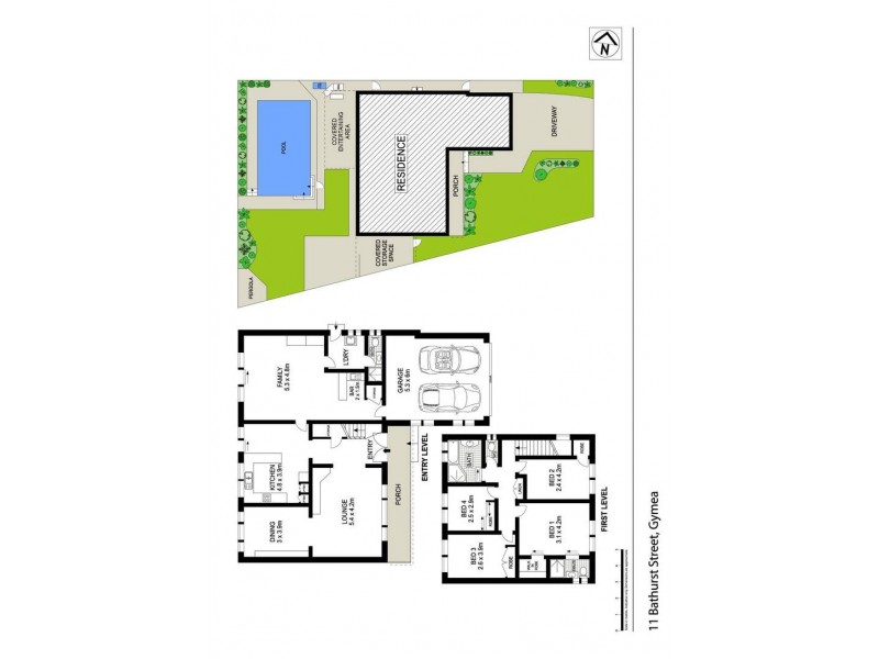 11 Bathurst Street, Gymea NSW 2227 Floorplan