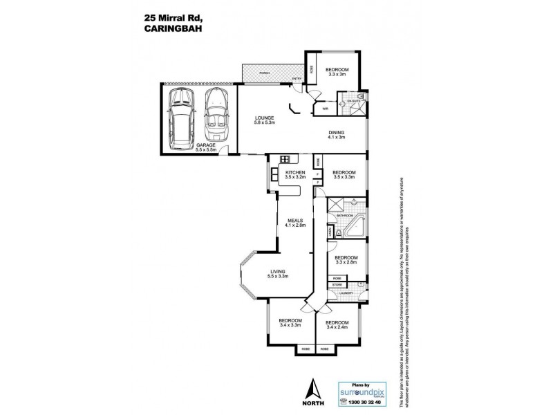 25 Mirral Road, Caringbah South NSW 2229 Floorplan