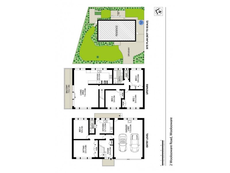 2 Woolooware Road, Woolooware NSW 2230 Floorplan
