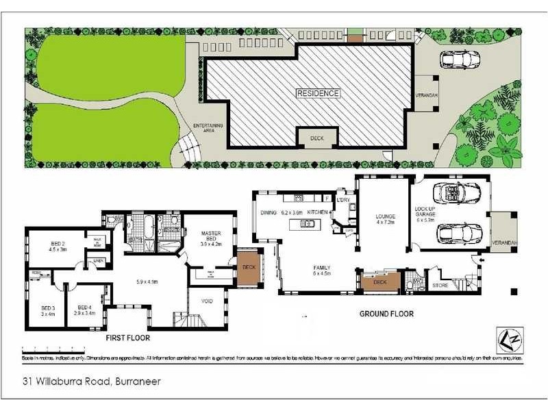 31 Willaburra Road, Burraneer NSW 2230 Floorplan