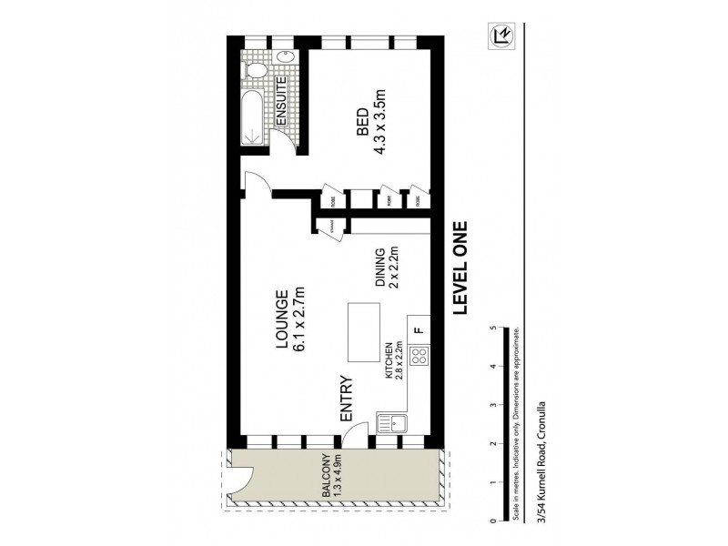 3/54 Kurnell Road, Cronulla NSW 2230 Floorplan
