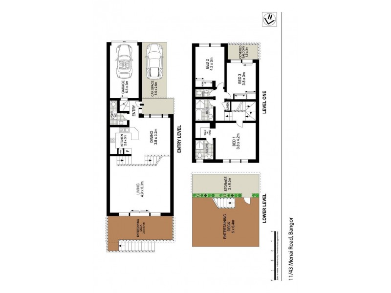 11/43 Menai Road, Bangor NSW 2234 Floorplan
