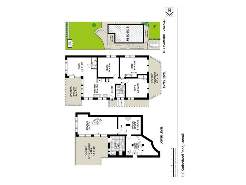 100 Sutherland Road, Jannali NSW 2226 Floorplan