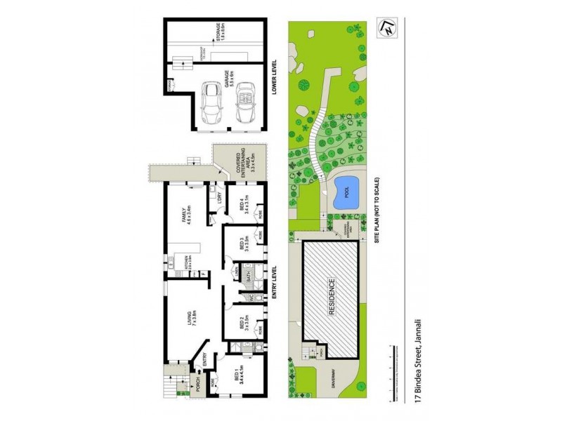 17 Bindea Street, Jannali NSW 2226 Floorplan