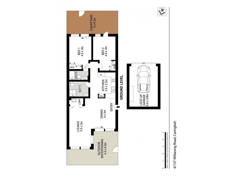 4/137 Willarong Road, Caringbah NSW 2229 Floorplan