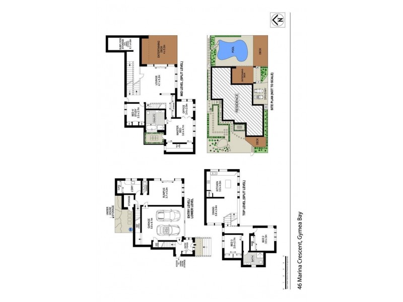 46 Marina Crescent, Gymea Bay NSW 2227 Floorplan