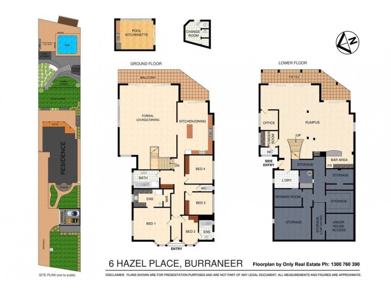 6 Hazel Place, Burraneer NSW 2230 Floorplan